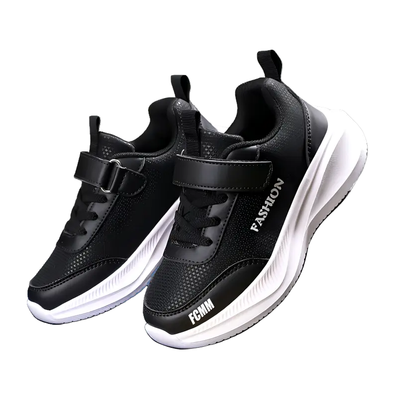 

Детские кроссовки на платформе для детей FCMM, черный