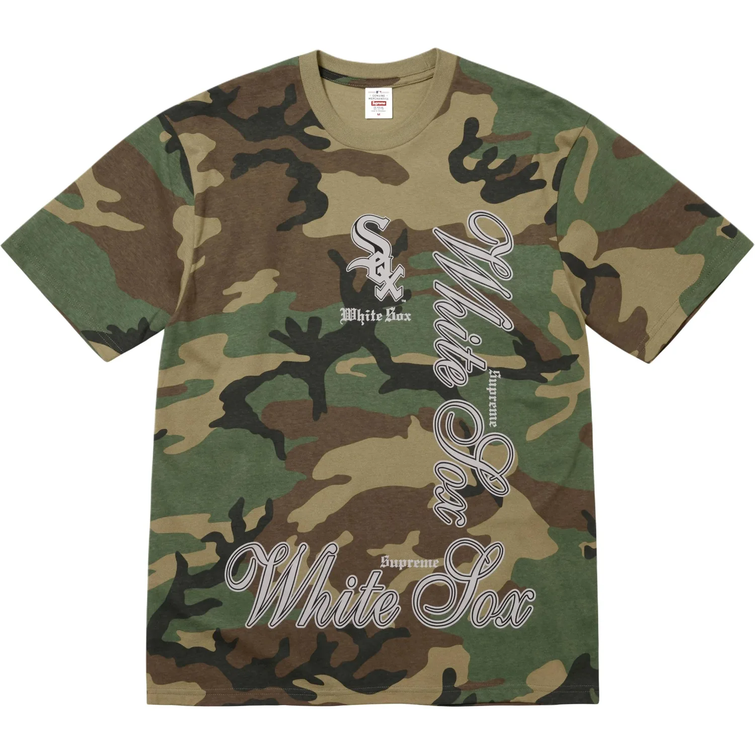 Футболка Ny Yankees Supreme, Woodland Camouflage