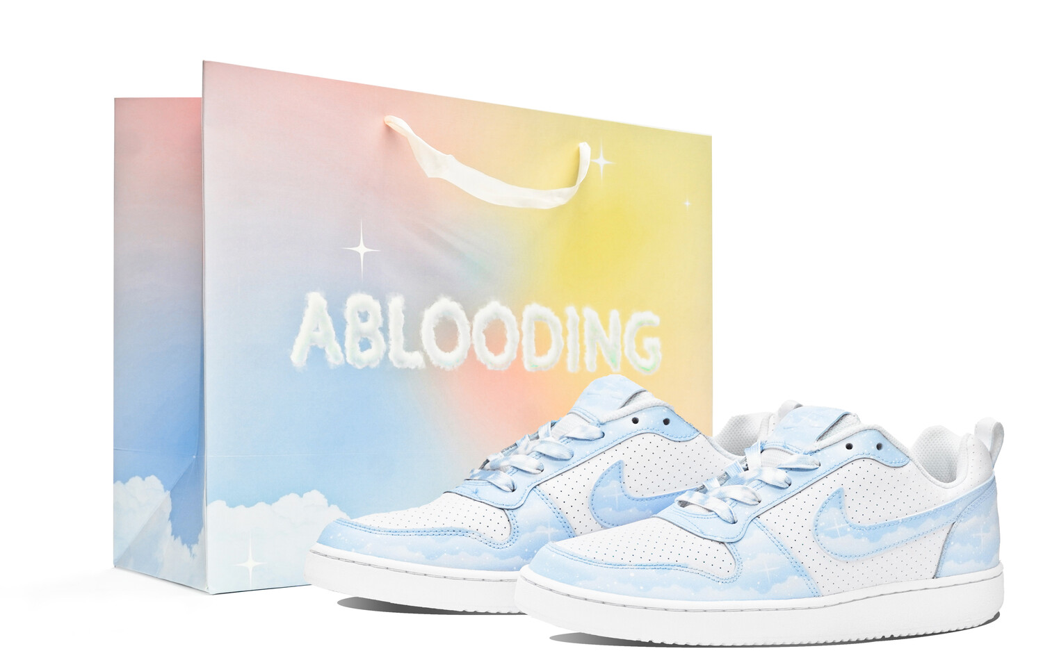 

Женские кроссовки для скейтбординга Nike Court Borough, Light Blue