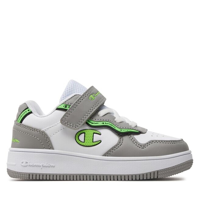 

Кроссовки Champion Rebound Alter Low B Ps Low Cut Shoe S32721-CHA-WW012 Wht/Grey/Green Fluo, белый