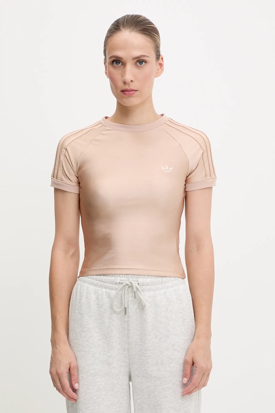 

Футболка 3-Stripe Spandex Adidas Originals, оранжевый