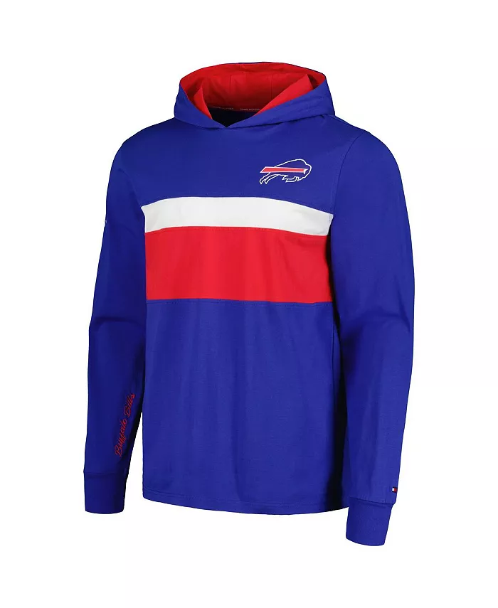 Мужская худи с длинным рукавом Royal Buffalo Bills Morgan Tommy Hilfiger — фото 3
