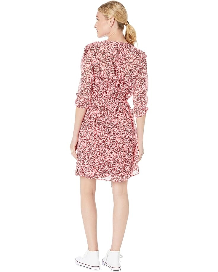 

Платье Tommy Hilfiger Floral Pin Tuck Dress, цвет Scarlet Multi
