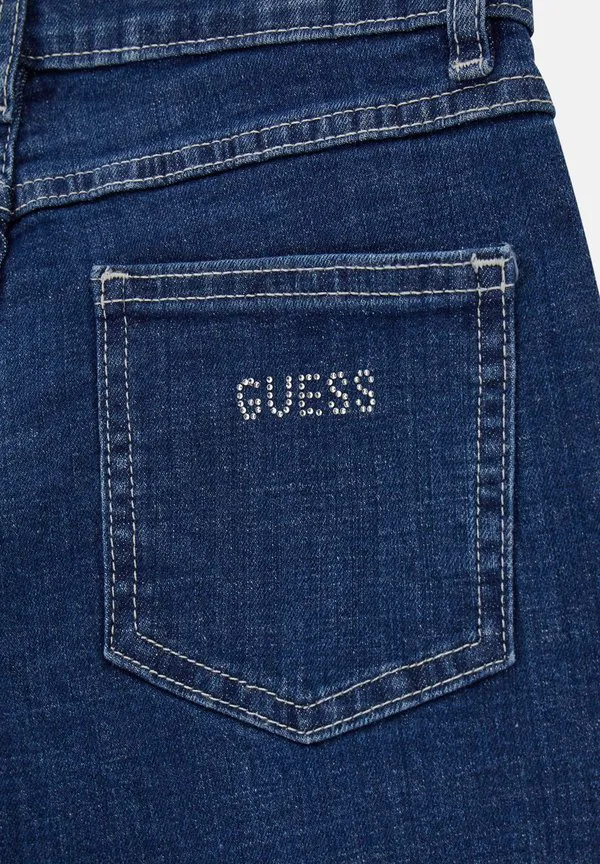 Джинсы свободного кроя mit strass Guess, Blau — фото 4