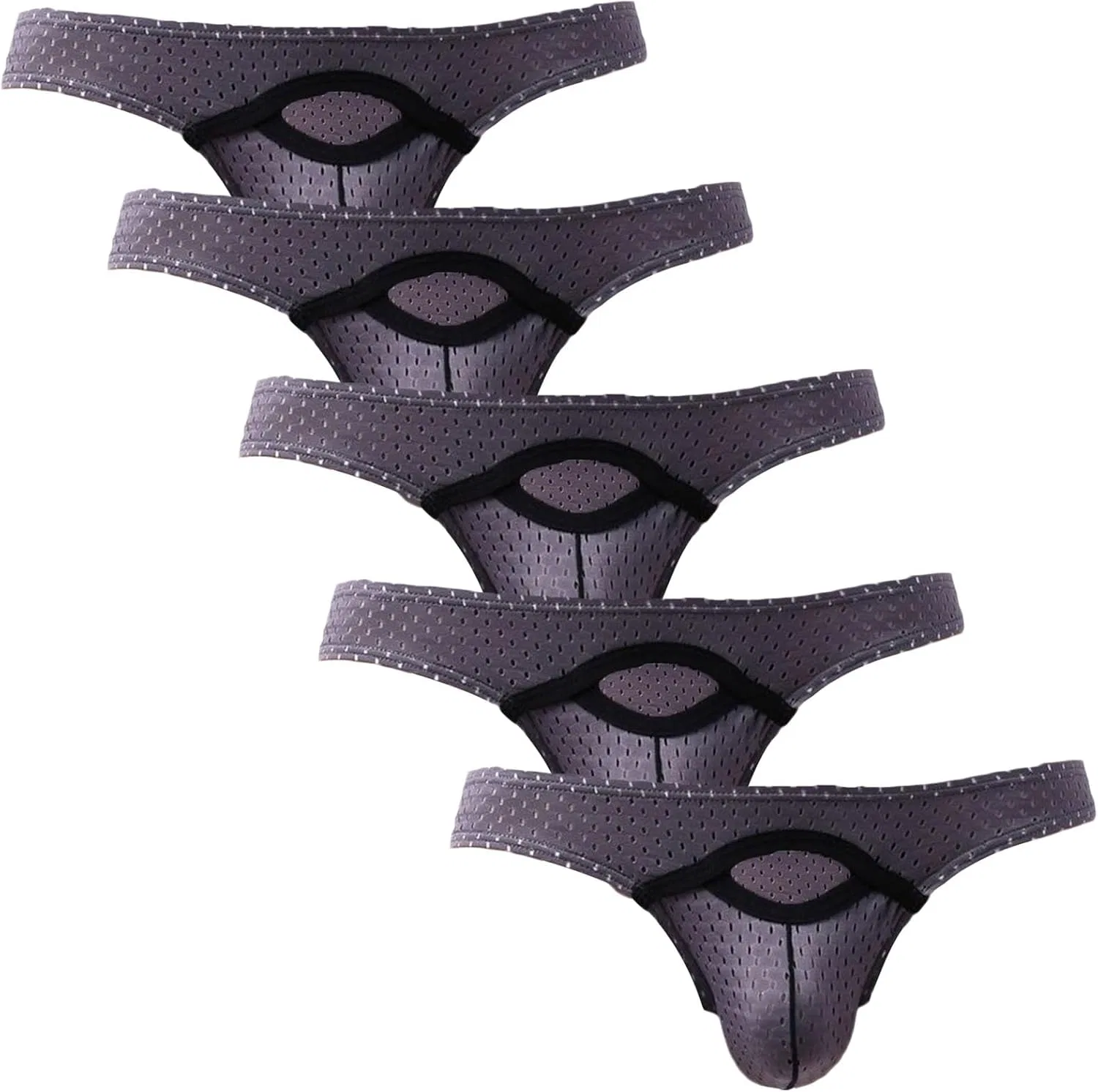 Боксеры Ice Silk, серый a 5pc