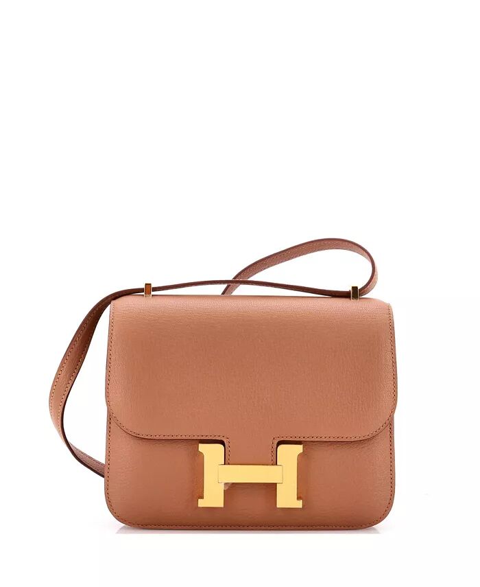 

18 Констанс NM Сумка Шевр Майсур Pre-Owned HERMÉS, коричневый