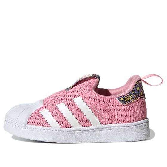 

Кроссовки disney x superstar 360 Adidas, розовый