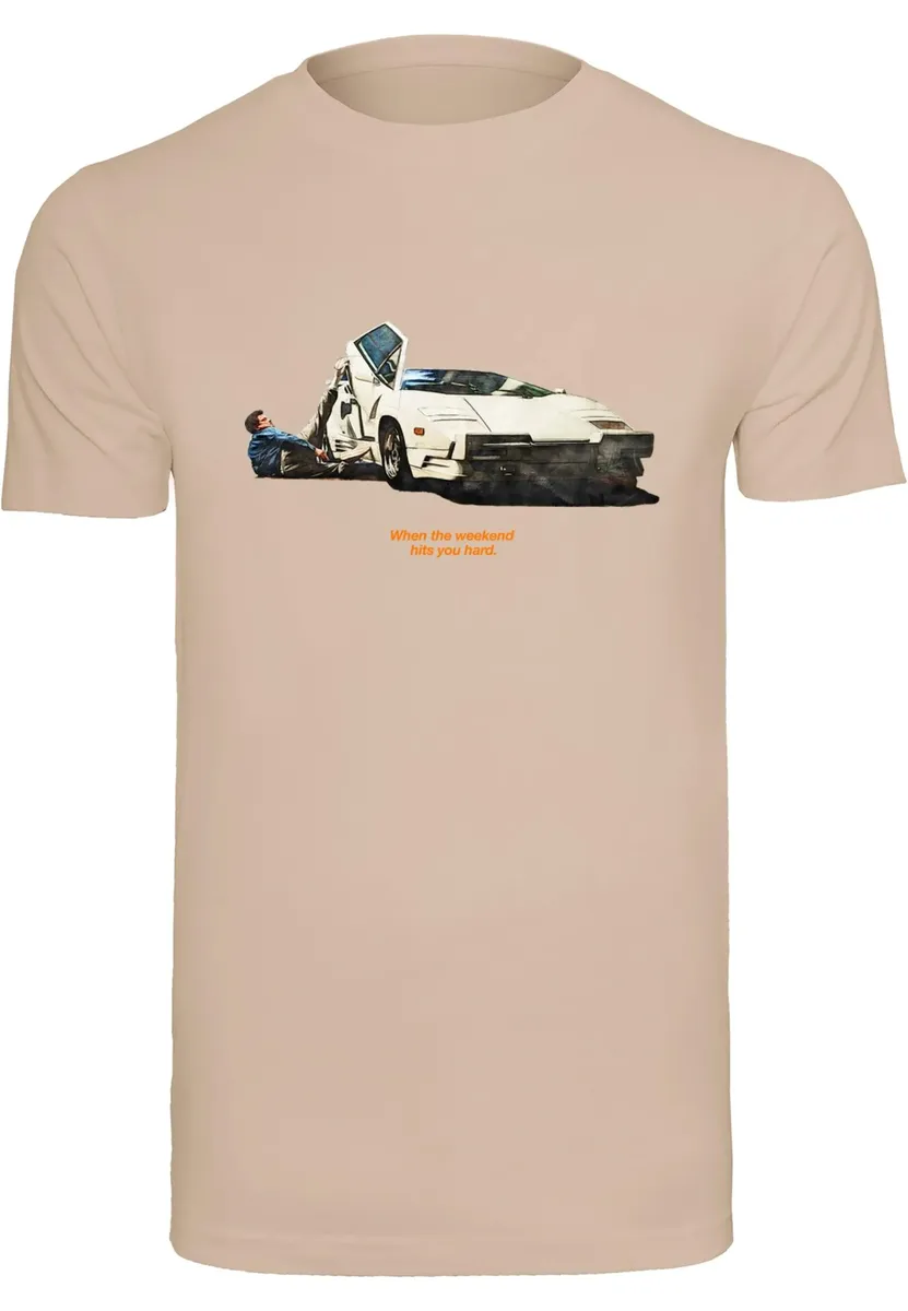 

Футболка Mister Tee "Мужская футболка Weekend Wolf Tee Mister Tee" Mistertee, цвет Sand