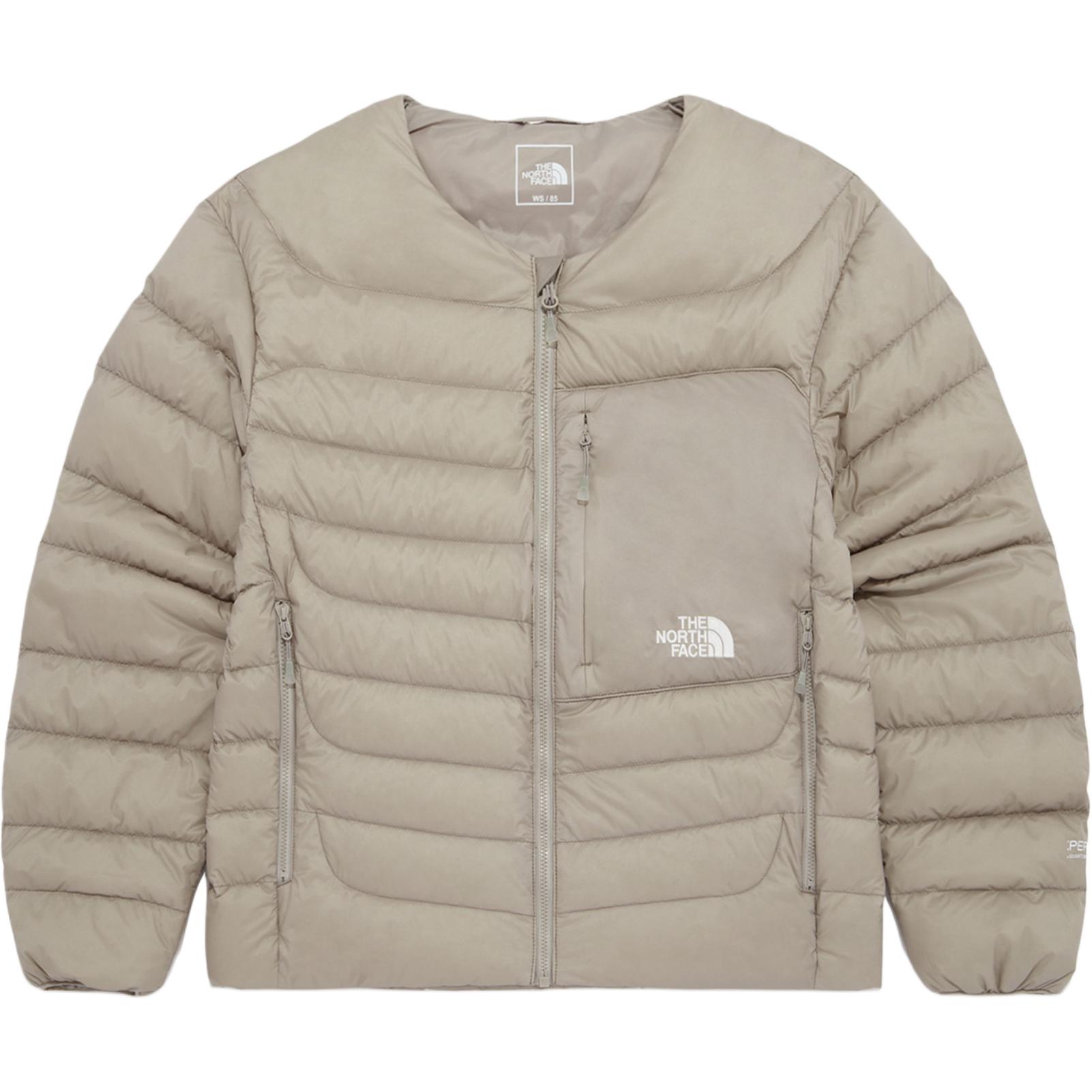 

THE NORTH FACE Пуховик унисекс светло-коричневый