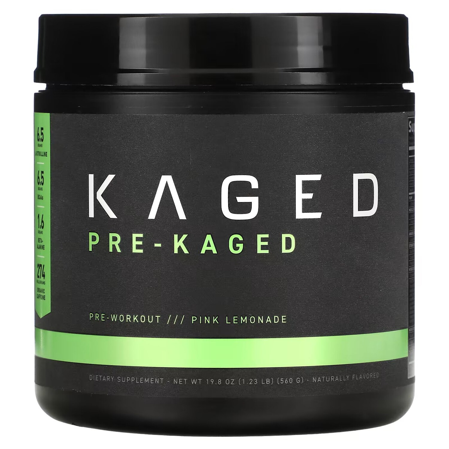 

PRE-KAGED, Предтренировочный комплекс, розовый лимонад, 1,23 фунта (560 г) Kaged