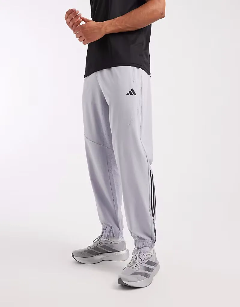 Спортивные брюки Adidas Performance Tech Essentials для тренировок, светло-серые