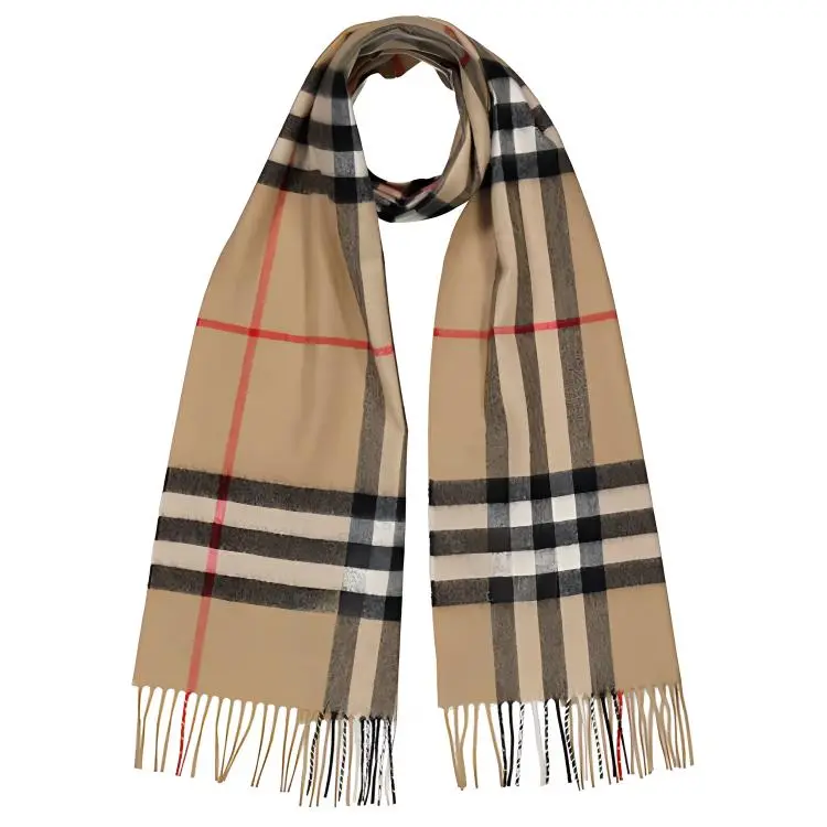 

Гигантский клетчатый кашемировый шарф Burberry