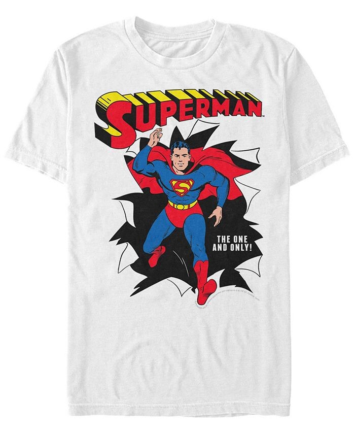 

Мужская футболка DC Superman Running Pose с короткими рукавами Fifth Sun, белый