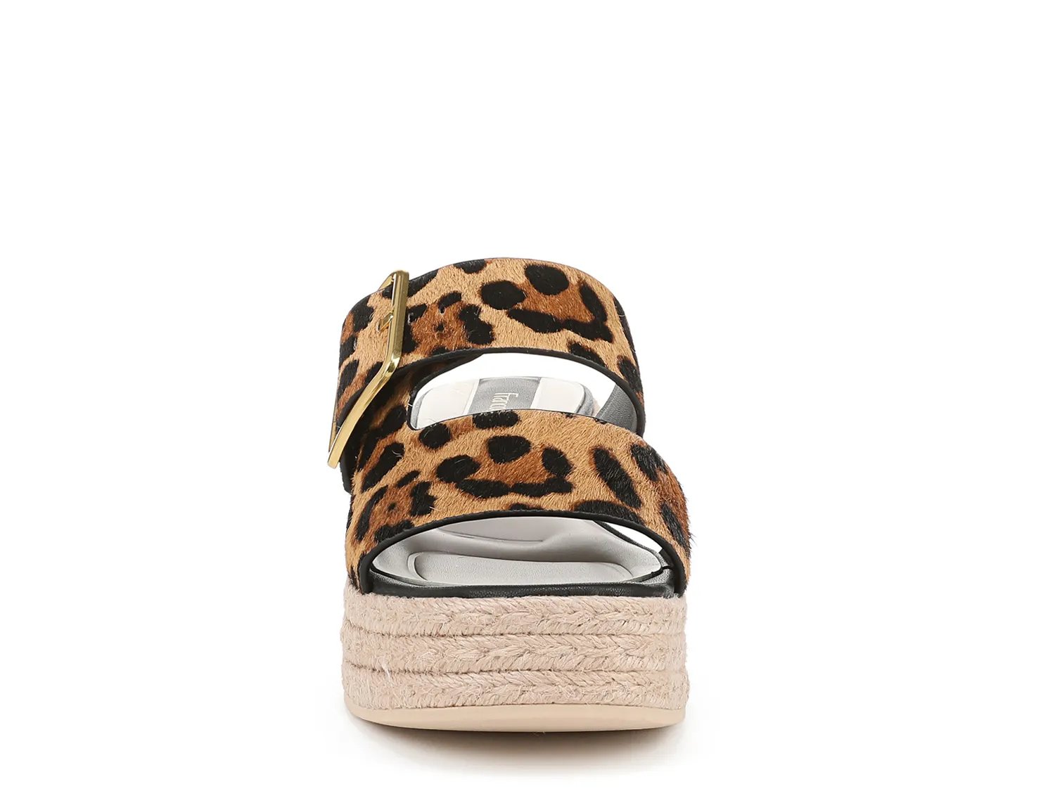 Сандалии Franco Sarto Taziana Wedge Sandal, Tan/Brown/Black Leopard Print — фото 2