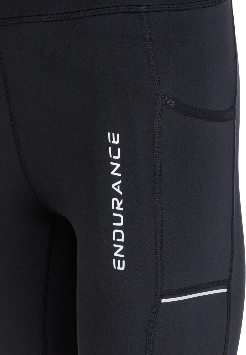Леггинсы Endurance Tight Energy Jr., цвет 1001 Black — фото 3