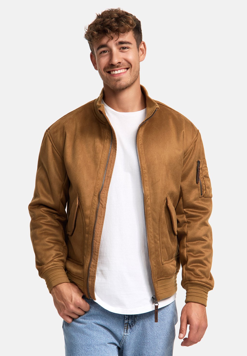 

Куртка из искусственной кожи INFROSCO INDICODE JEANS, коричневый