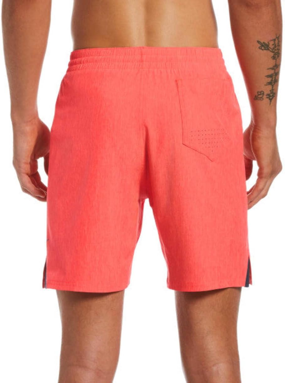 Мужские шорты для плавания Nike Swim Essential Vital 7 дюймов, ярко-малиновые, Orange — фото 2