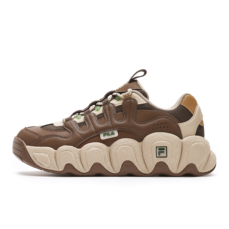 

FILA Кроссовки мужские Croissant Low Top, цвет: кофейный, темно-коричневый
