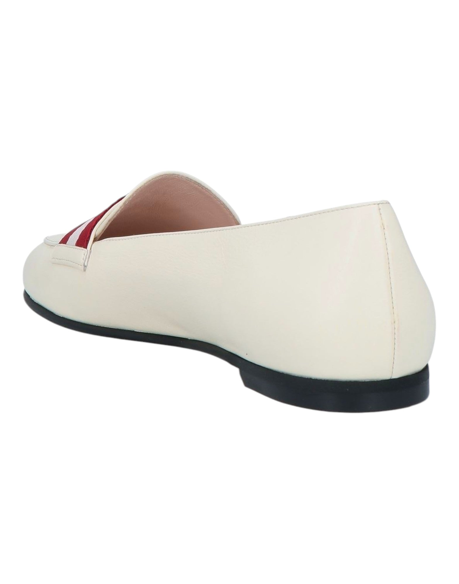 Bally Mady 6244536 Женские лоферы из костяной телячьей кожи, белый — фото 4