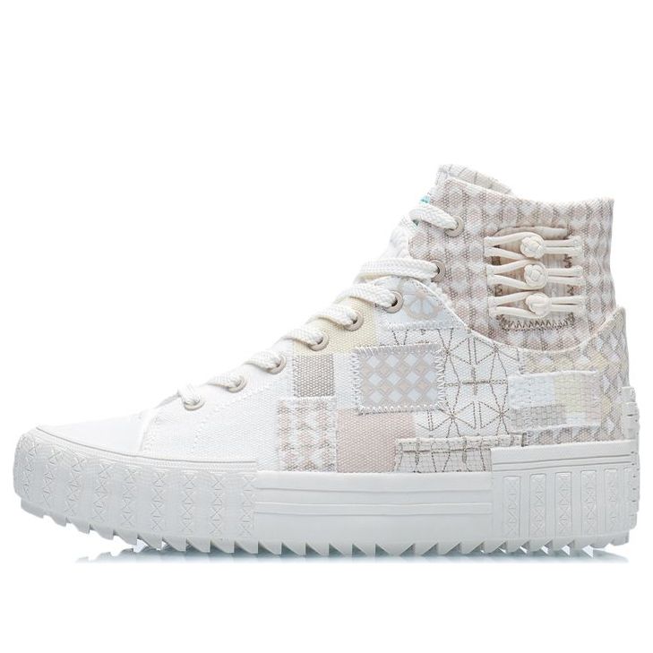 

Кроссовки Li-Ning CF WuXing Canvas Hi Shoes 'White Grey'