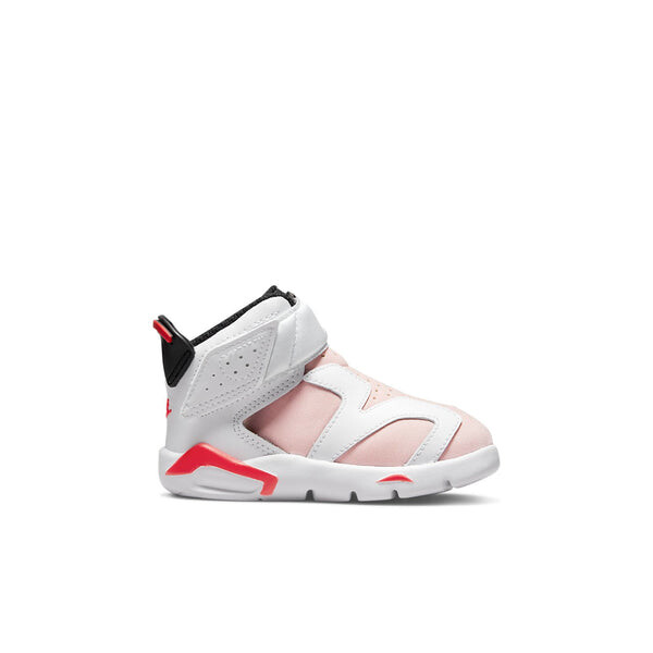 Кроссовки 6 ретро little flex розовые красные Air Jordan, розовый — фото 2