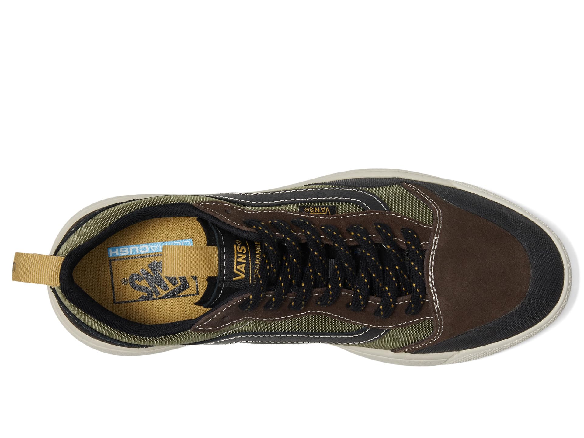Кроссовки Vans Ultrarange Exo Se, Black/Olive — фото 2