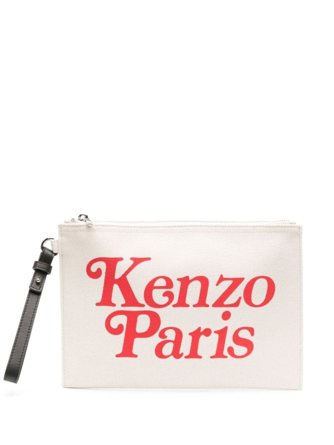 

Kenzo клатч с логотипом, белый