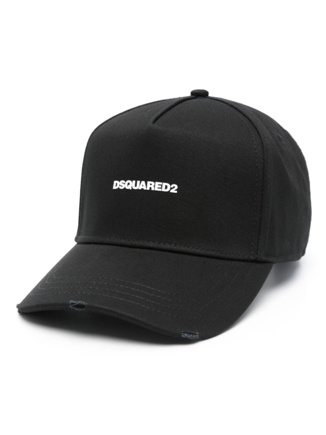 

Бейсболка с прорезиненным логотипом DSQUARED2, черный