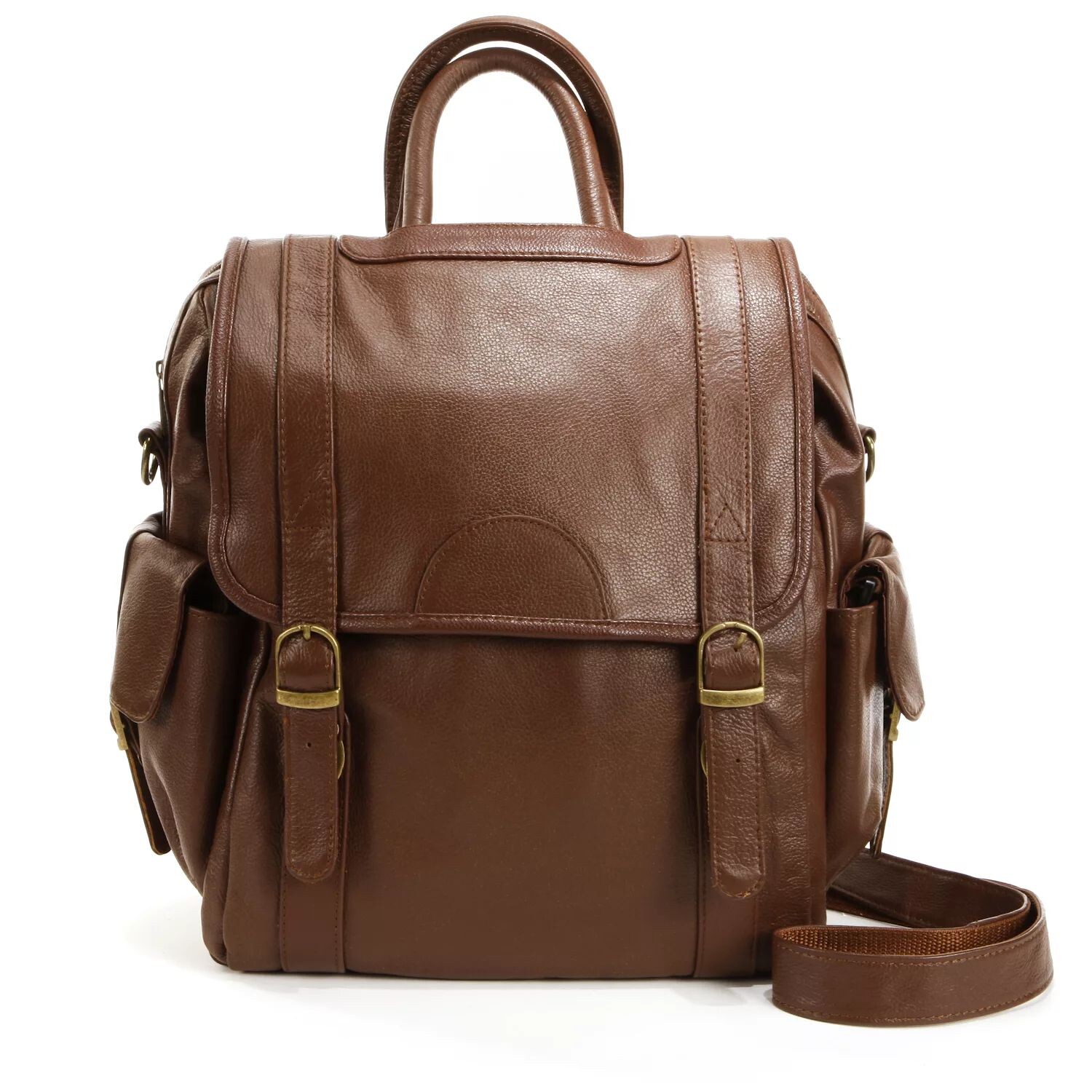 

Кожаный трехсторонний рюкзак AmeriLeather AmeriLeather, черный