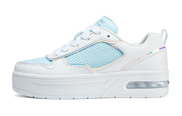

Skechers Износостойкие и легкие детские кроссовки белого и синего цвета