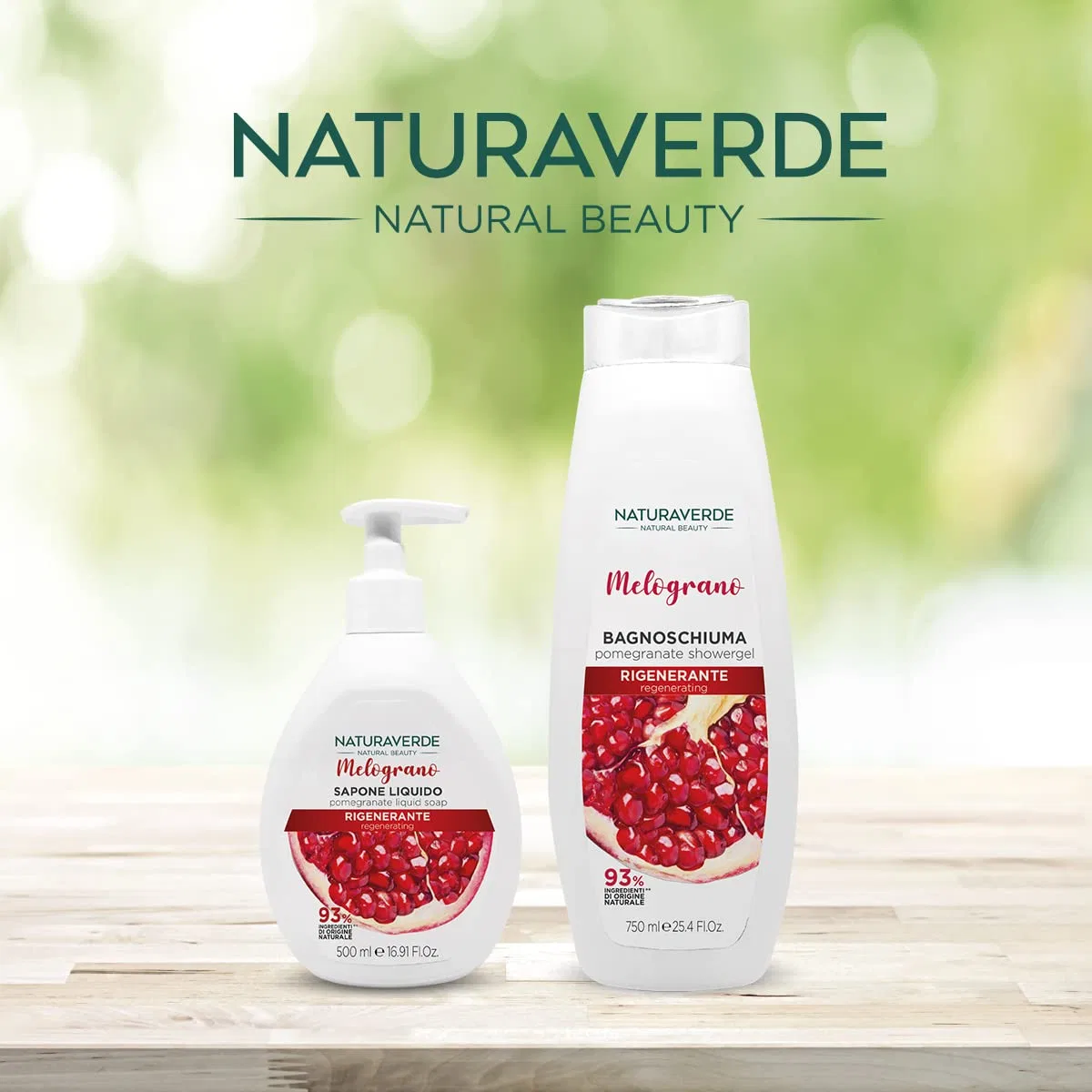 Жидкое мыло Naturaverde Natural Beauty Pomegranate Naturaverde — фото 3