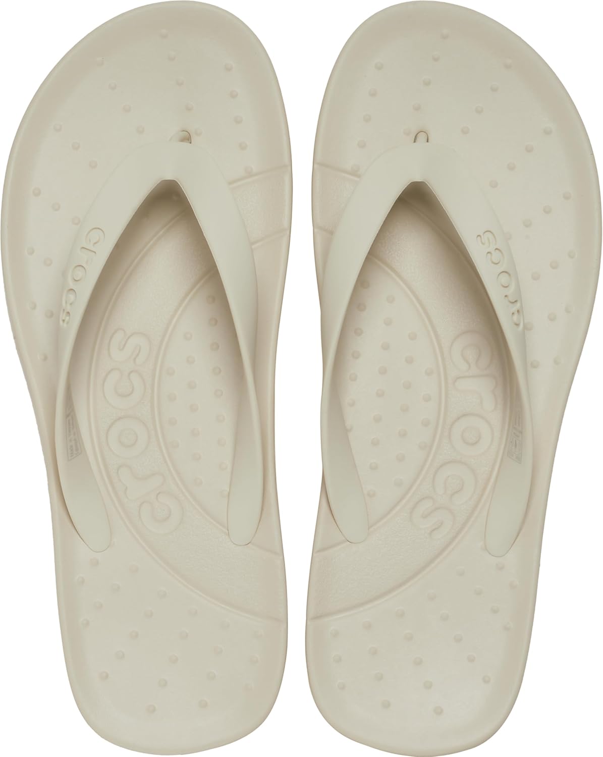 Взрослые вьетнамки Crocs унисекс, Bone — фото 3