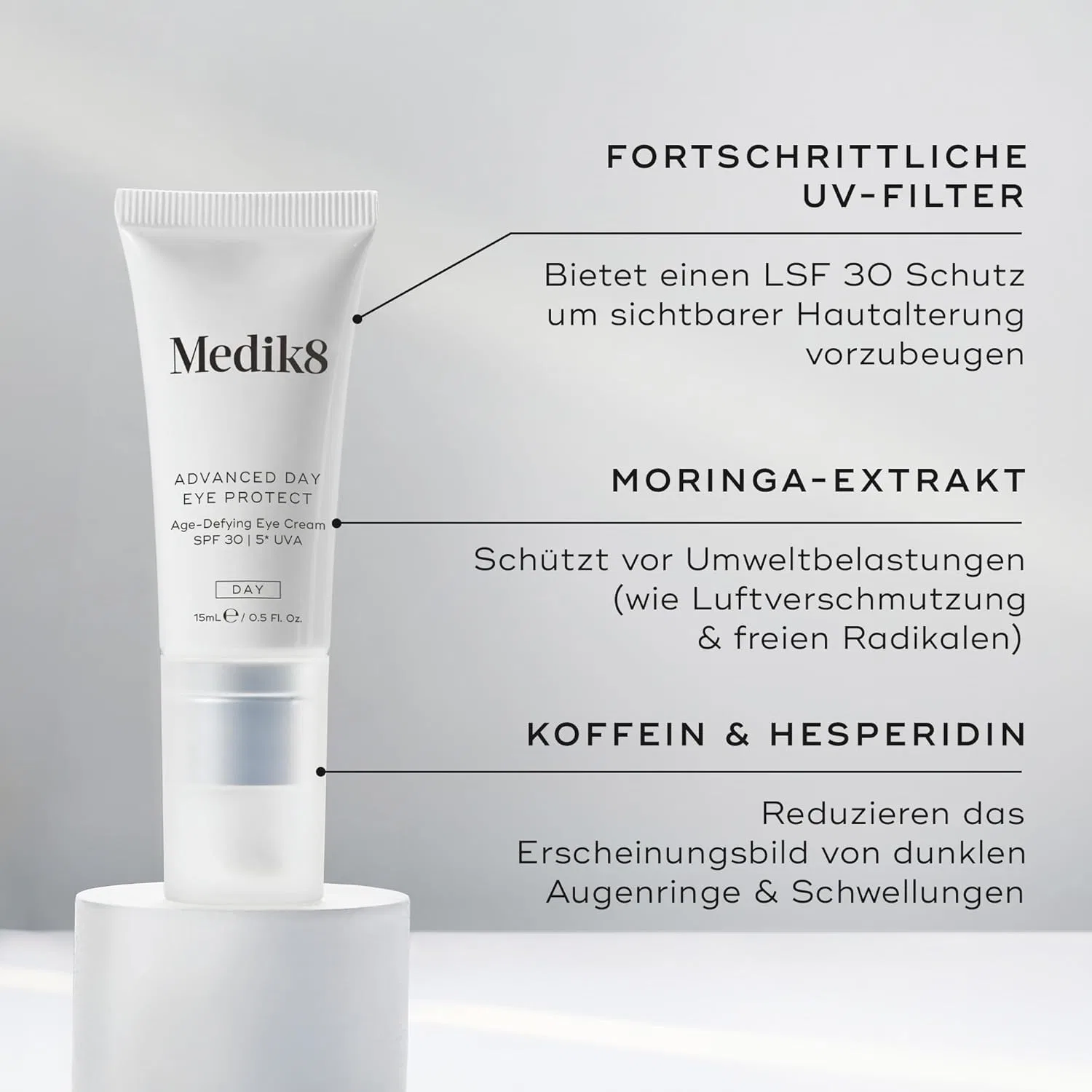 Антивозрастной крем для кожи вокруг глаз Medik8 Advanced Day Eye Protect SPF 30 Medik8 — фото 3