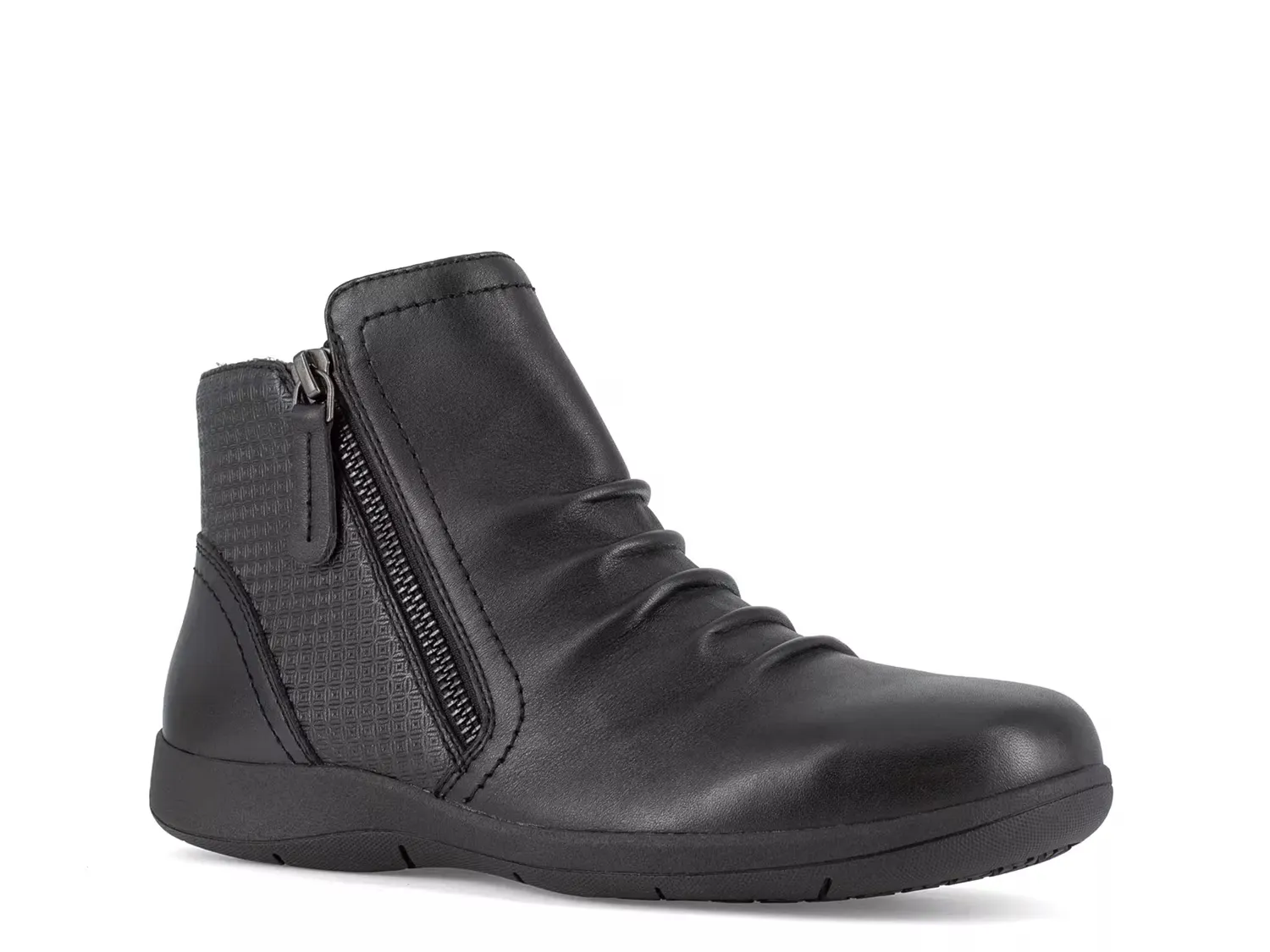 Женские рабочие ботинки с металлическим носком Rockport Works, Black