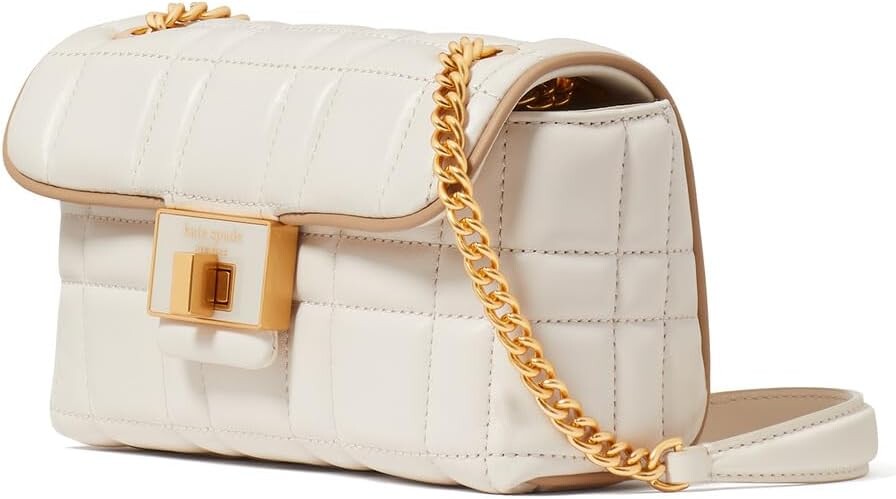 

Сумка кросс-боди Kate Spade New York Evelyn Quilted Leather Small Shoulder Crossbody, цвет Ivory