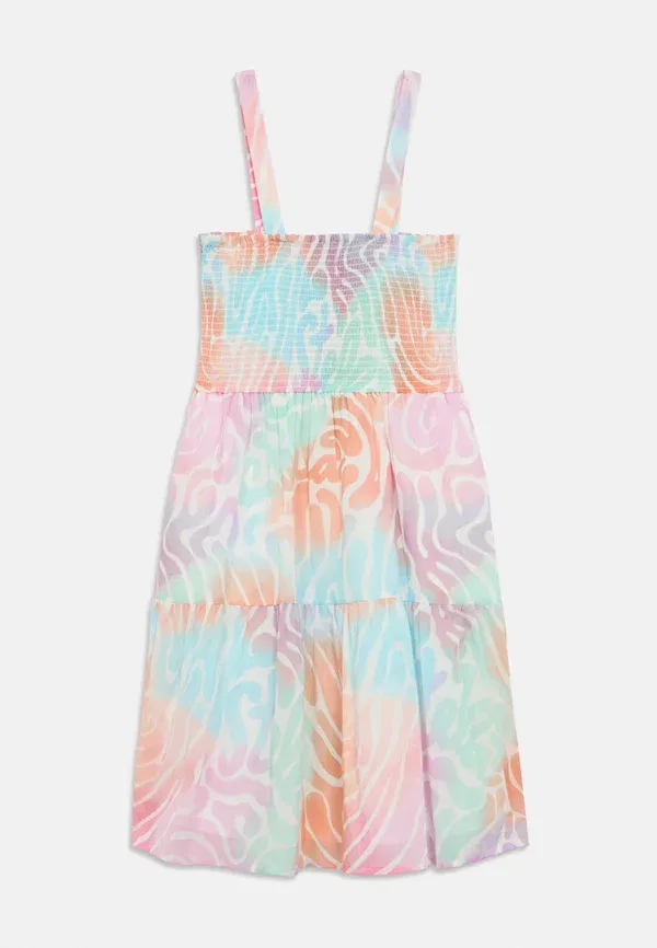 Платье тканевое повседневное Stella Mccartney Kids, разноцветное — фото 3