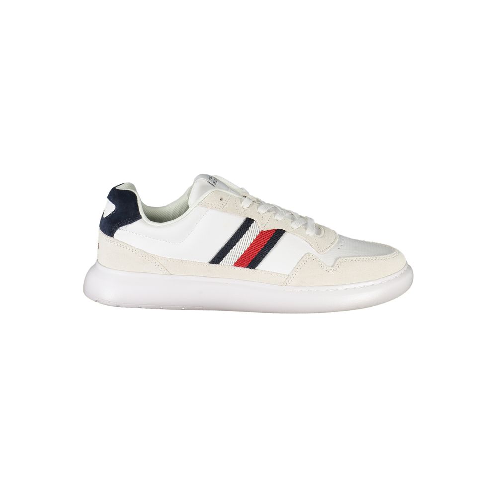

Белые кожаные мужские кроссовки Tommy Hilfiger