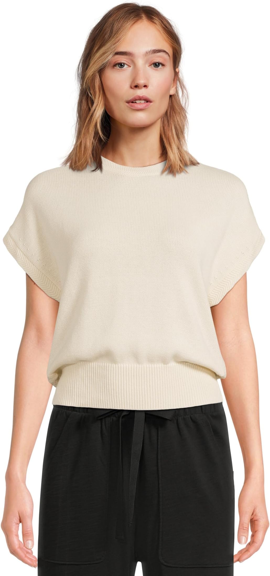

Свитер Lilla P Wedge Sweater, слоновая кость