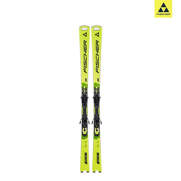 

Fischer Мужские и женские лыжи для активного отдыха с вращающейся двойной доской, желтые, 170 см
