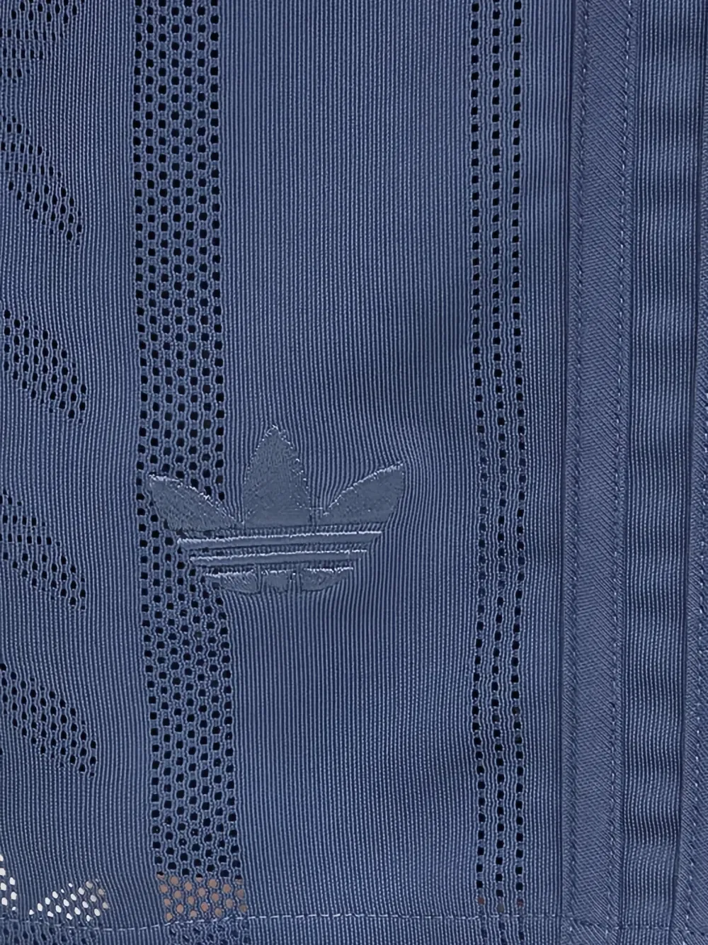 Сетчатые шорты Adidas, синий — фото 4