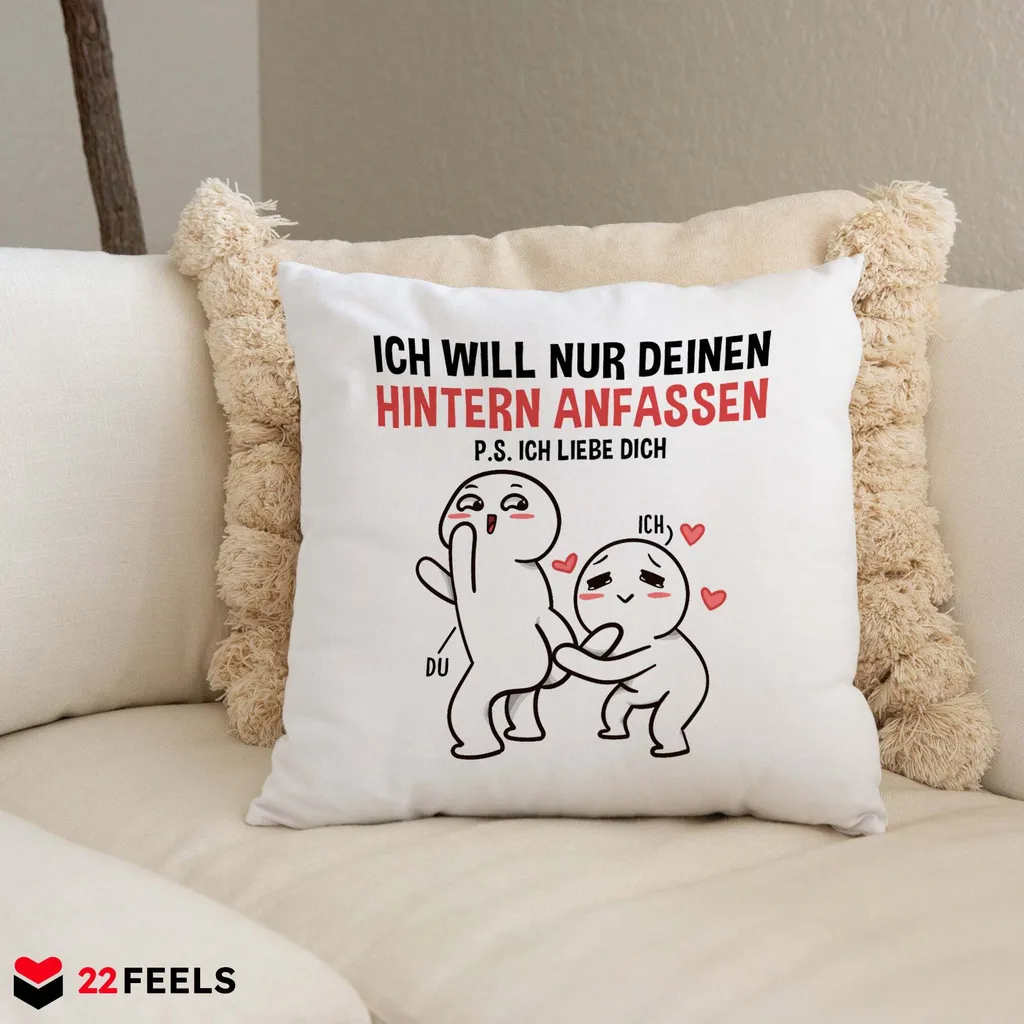 

Декоративная поудшка 22Feels, белый