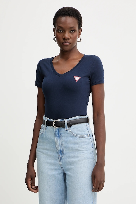 

Футболка Guess, темно-синий