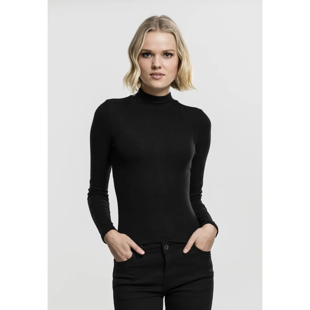 

Футболка Urban Classics Turtlene Longleeve, черный