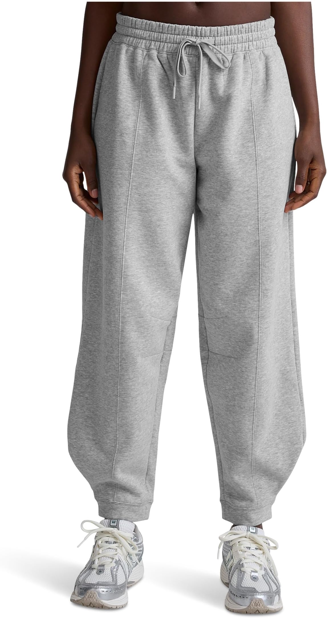 

Женские спортивные брюки-бочки Luxefleece Beyond Yoga, Light Heather Gray