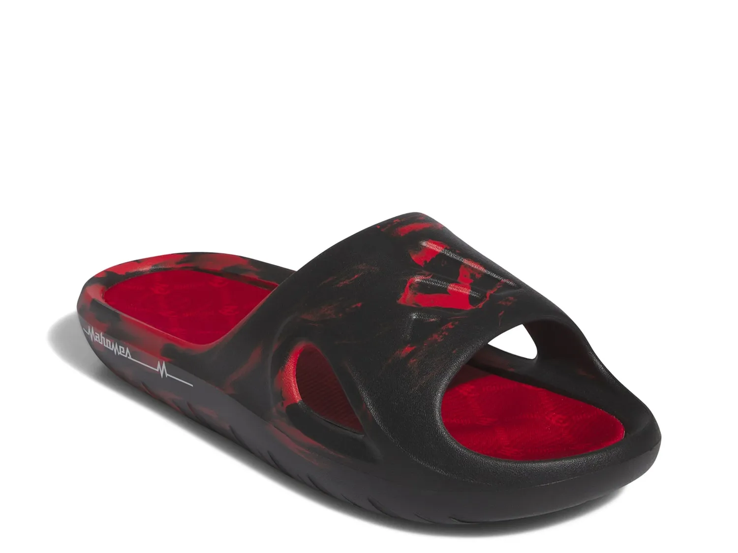 

Сандалии Adicane Patrick Mahomes Slide Sandal Adidas, черный/красный