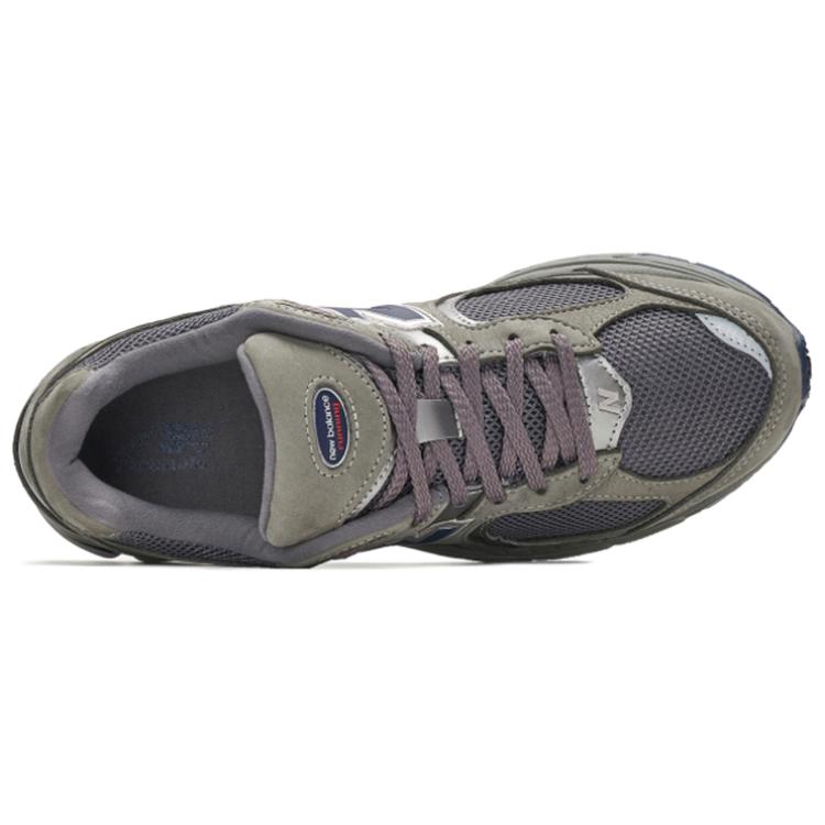 Кроссовки New Balance 2002R 'Castlerock' серые (в комплекте носки NB 1 пара) — фото 4