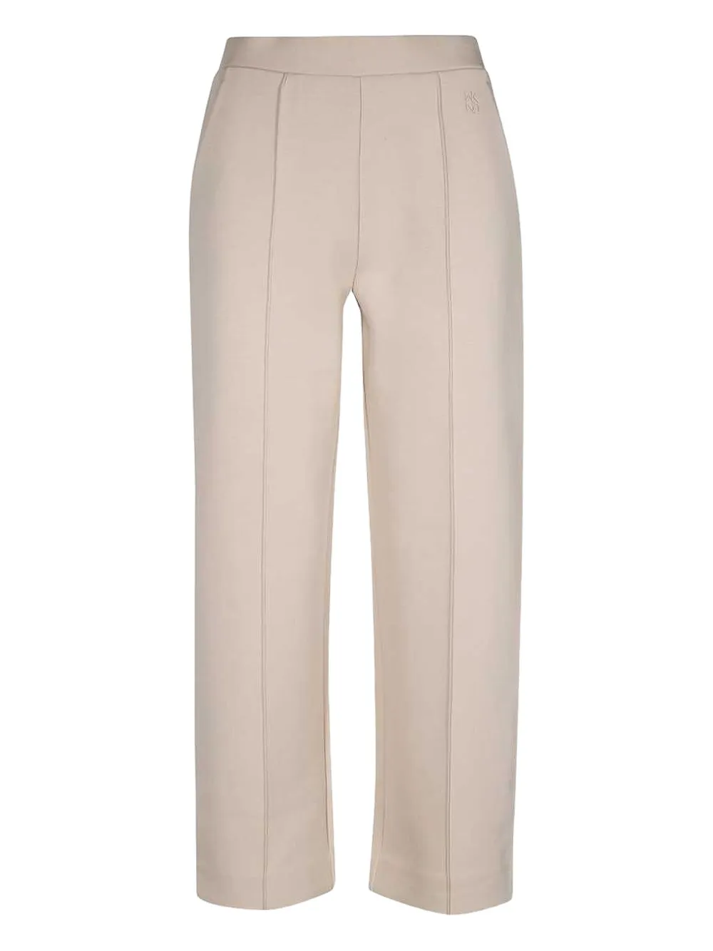 

Брюки с вышитым логотипом Weekend Max Mara, розовый