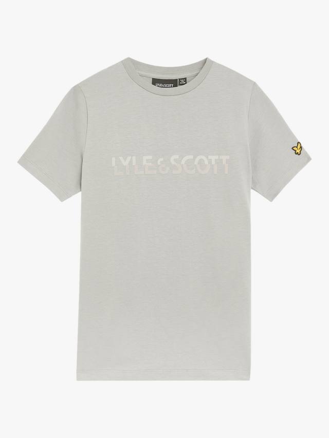 

Детская футболка с принтом Lyle & Scott, Grey