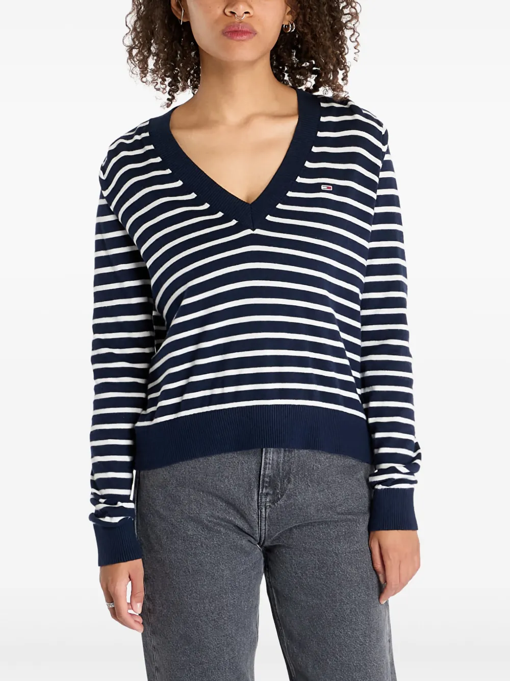 

Джемпер в полоску Tommy Hilfiger, синий