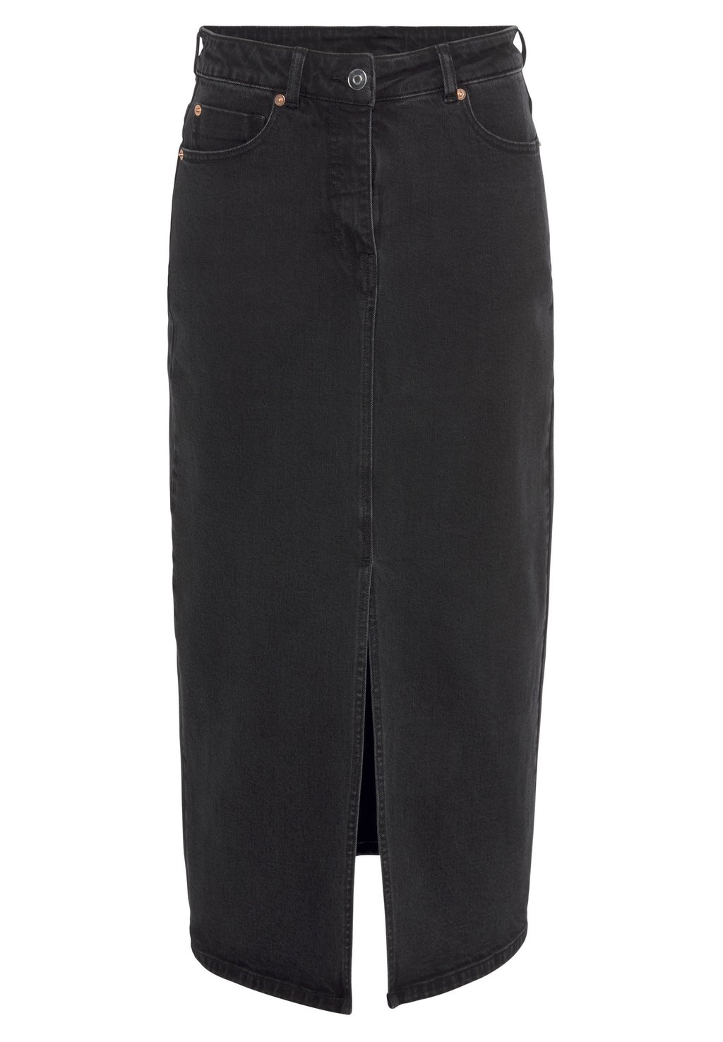 

Юбка макси JEANSROCK - Denim skirt Buffalo, черный